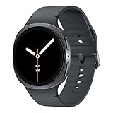 Samsung Galaxy Watch8, AI Smart Watch, Sport Band, Cushion Design, 3nm Processor, Health & Sleep Coach, Fitness Tracker, 44mm, Bluetooth, Graphite, 3 Year Extended Warranty (UK Version)