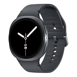 Samsung Galaxy Watch8, AI Smart Watch, Sport Band, Cushion Design, 3nm Processor, Health & Sleep Coach, Fitness Tracker, 44mm, Bluetooth, Graphite, 3 Year Extended Warranty (UK Version)