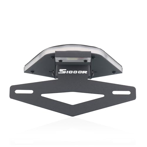 Clignotants intégrés et feu arrière LED pour S1000RR avec support de plaque d'immatriculation