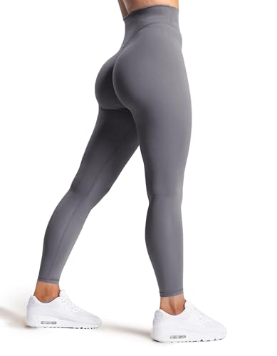 Olmlmt No Front Seam Workout Leggings for Women Tummy Control Butt Lifting Leggings Buttery Soft Gym Yoga Pants