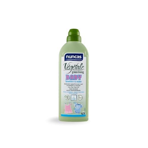 Nuncas Vegetale - Detergente Specifico Baby Indumenti Bambini e Neonati - 750ml