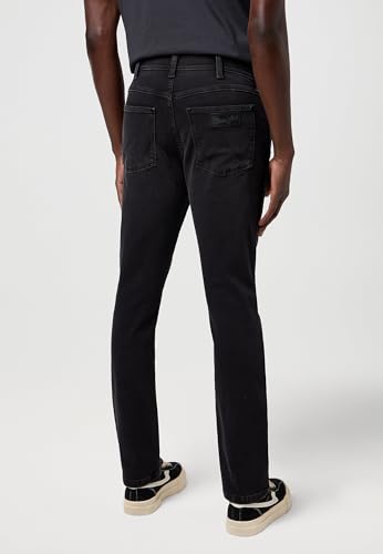 Wrangler - Jeans Herren - Slim Tapered Fit - Larston - Black Fog – Ansicht 4