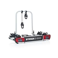 Atera 022686 PKW Fahrradträger Strada E-Bike, Auto-Kupplungsträger mit Rückleuchten - für 2 Fahrräder