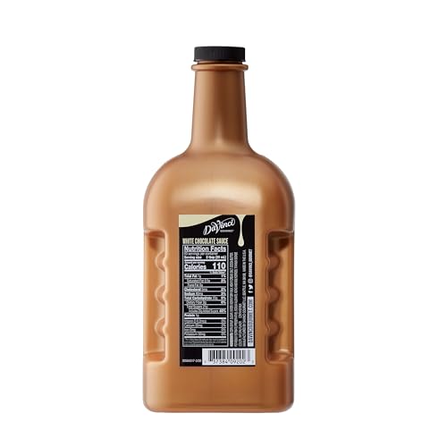 DaVinci Gourmet White Chocolate Sauce, 64 Fluid Ounces (Pack of 1)