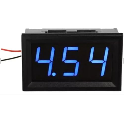 VOLTIMETRO DIGITAL DC 4,5V-32V AZUL