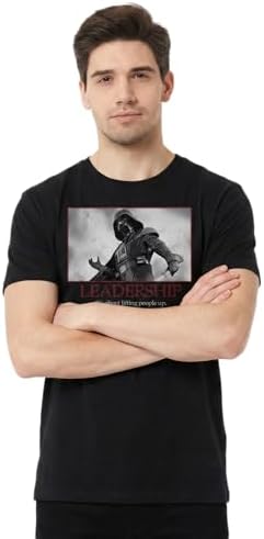 Star Wars Darth Vader Leadership Motivational Poster Mens T-Shirt image 5