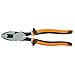 Klein Tools 20009NEEINS Heavy Duty Insulated Side-Cutting Pliers, Made in USA, Streamlined Design with Knurled Jaws and 1000 V Rating