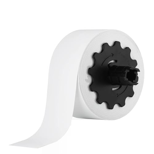VNMWT-3508 White Vinyl Tape, 150' Length, 2