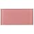 Tenedos Pink Rose 3x6 Glass Subway Wall Tile for Kitchen Backsplash, Bathroom, Shower, Accent Walls & Pool (Box of 40 Tiles, Covers 5 Sq Ft)