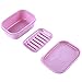 Przenośne pudełko na mydło z drenażą mydła z mydłem naczynia gospodarstwa domowego Podróż dla wielofunkcyjnego mydelnia (Color : Pink)