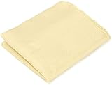 Durable 200gsm Woven Kevlar Fabric Aramid Fiber Cloth Plain Color Yellow Twill Linear Density 1100 D DIY Crafts 100x30cm