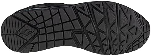 Skechers womens Skecher Street Women's Uno - Stand on Air Sneaker, Black/Black, 6.5 US | Image 3