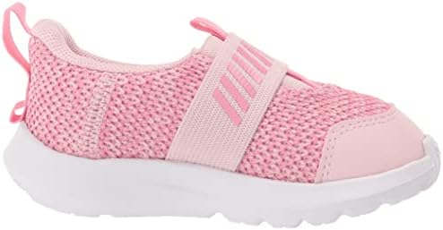 Under Armour Baby Girls Infant Surge 3 Slip on Sneaker, (600) Prime Pink/Flamingo/Metallic Silver, 5 | Image 5