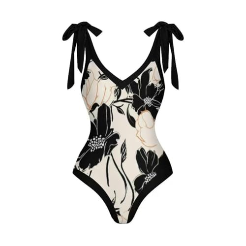 Women One Piece Swimsuit with Matching Cover Ups Floral Bikini Sets Two Pieces Bathing Suit2