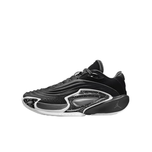 Luka 3 Big Kids' Basketball Shoes (FQ8185-001, Black/Smoke Grey/Smoke Grey/White) Size 6.5