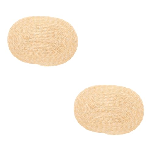 Vintage Straw Woven Bonnet Sun Hat for Beach Outdoor Activities Versatile Head Decoration present for