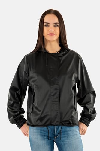 RAINS Jacket String W Jacket W3 18040 colour Black Grain2