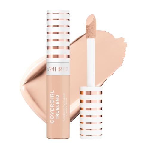 COVERGIRL TruBlend Undercover Concealer, Buildable, Full Coverage, 24-Hour Wear, Matte Finish - L200 Light Ivory (Packaging May Vary) - image 1