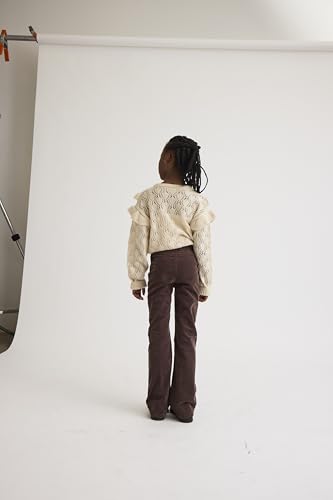 Image of The Children's Place Girls' Long Sleeve Crew Neck Pullover Sweater
