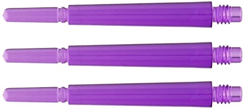 コスモダーツ フィットシャフト ギア シャフト ノーマルスピン クリアパープル5