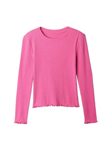 GAP Boys' Long Sleeve Ribbed Tee