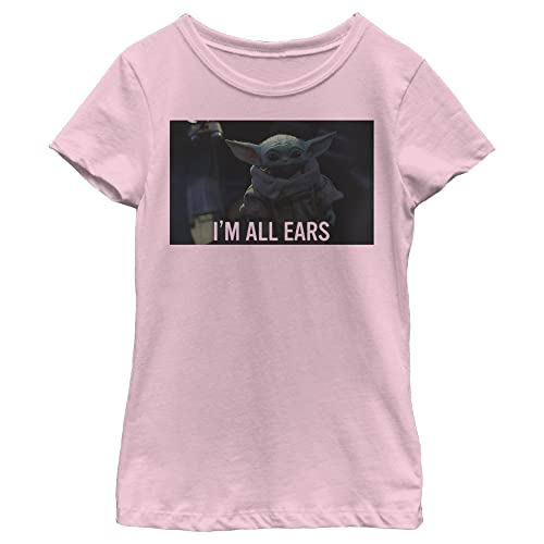 The Mandalorian Girl's Star Wars Grogu I'm All Ears Meme T-Shirt