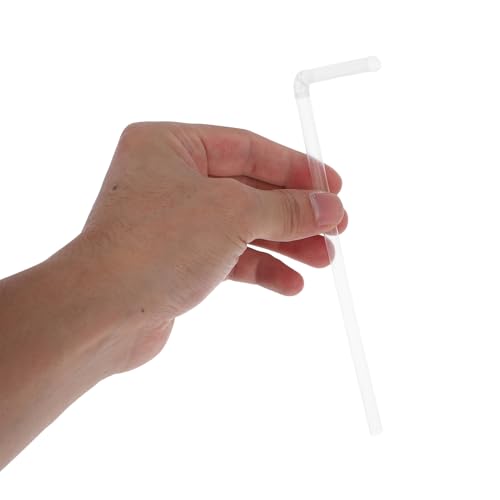 Pitillos flexibles transparentes 21 cm pack 100 unid. miniatura 4