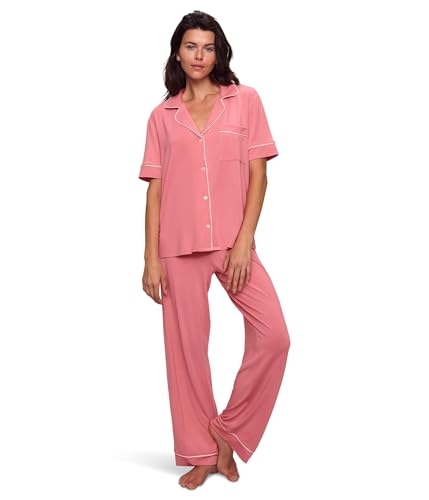 Image of Eberjey Gisele Short Sleeve Pant PJ Set