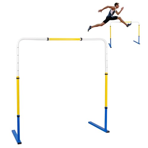 ZSHIGANMA Adjustable Height Hurdles Track and Field Detachable Agility Speed Jumping Training Equipment for Kids Youth and Adults Indoor & Outdoor Use1 Pack