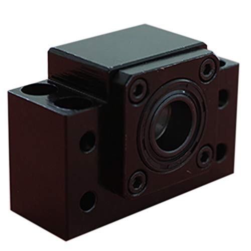 SNOWINSPRING Linear Bearing Block BK10 for Ball Screw,Ball Screw