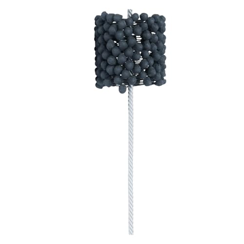Image of Cylinder Hone, 240 Grit Silicon Carbide, 4 1 /8 inch (105mm) Diameter Ball Hone | for Hole Diameters 3 3 /4 inch - 4 1 /8 inch, Cylinder Engine Sanding Brush for Mild Steel,Stainless Steel,Cast Iron