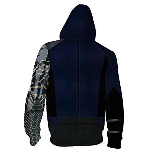 Image of 3D Captain Fashion Cosplay Hoodie Jacket