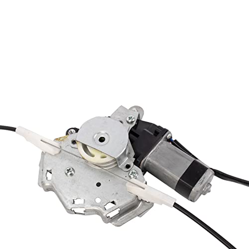 Image of TRQ Front Right Power Window Regulator & Motor Assembly Passenger Side Compatible with 1986-1994 Nissan D21 1987-1995 Pathfinder 1995-1997 Pickup NI1351104