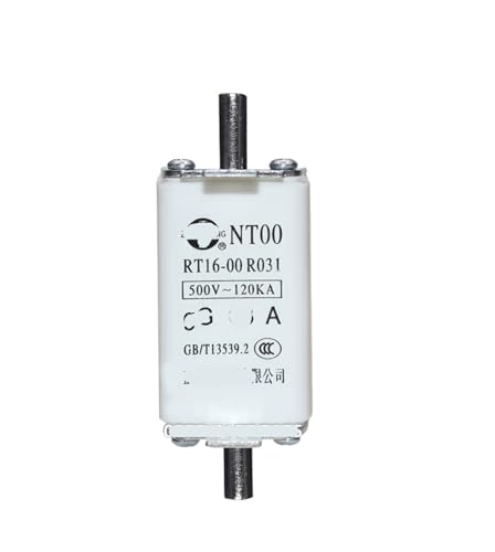 Fusible RT16-00 NT00 16A tipo cuchilla NH para protección térmica de líneas eléctricas generales