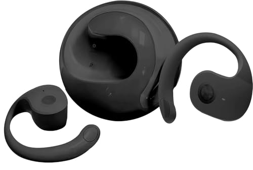 Cuffie Bluetooth Auricolari 5.3 Stereo HiFi 4 ENC Mic 40 Ore di Durata Cancellazione Rumore Touch Control IPX7 Impermeabili Wireless Ricarica Rapida per iOS Samsung nero