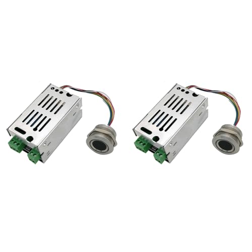 Baglaum 2X K215+R503 Normally Open Relay Self-Locking Fingerprint Control Board for Motorcycle Car Door Lock Access Control, silver, 750120954