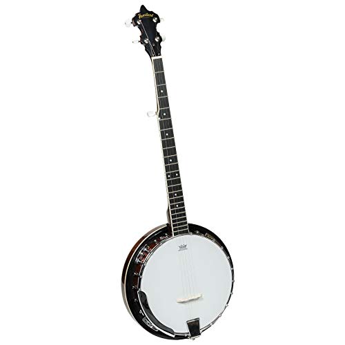 New Heartland 5 cuerdas Tenor Banjo Caoba Cover