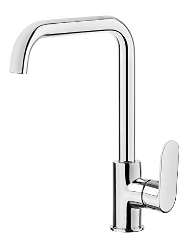 Chromed Kitchen Sink Tap with Fixed Spout Alpinia BGA 063M