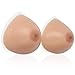 Vollence D Cup Self Adhesive Triangle Silicone Breast Forms Fake Boobs Mastectomy Prosthesis Crossdresser Transgender Bra Pad Enhancers