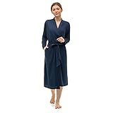 100% ALGODON OEKO-TEX: Nuestros albornoces mujer están hechos únicamente con algodón OEKO TEX para brindar una textura suave y agradable sobre la piel. Nuestros productos están garantizados sin trazas de productos químicos por el sello independiente OEKO TEX. Podrás acurrucarte en ellos y disfrutar de este confort increíble con total seguridad.