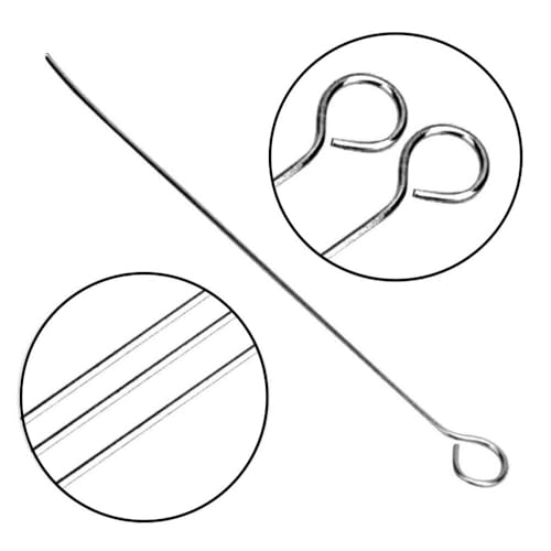 Boucles d'inoculation réutilisables avec pointe 3mm de haute précision (x50)