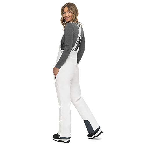 Arctix Damen Umweltfreundliche Traverse Latzhose, weiß, Medium (8-10) Regular