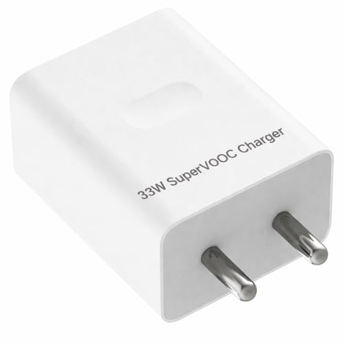 Image of SUPERVOOC 33W Adapter Compatible with Super Vooc Charger A77 4G |A97 |Reno 8 lite |K10 5GAdapter Only