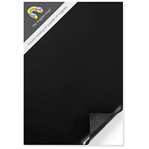 TMS A4 Selbstklebendes Eisenblech aus Gummi | magnetisch empfangbare Oberfläche Cover