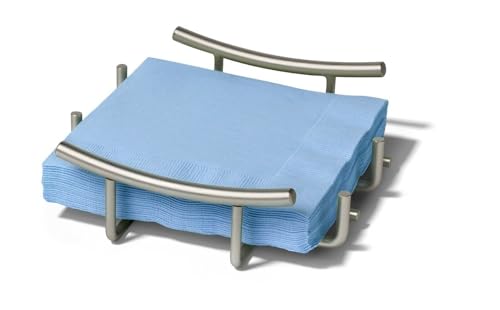 Spectrum Diversified 50378 Euro Flat Paper Napkin Holder, Satin Nickel thumb #1