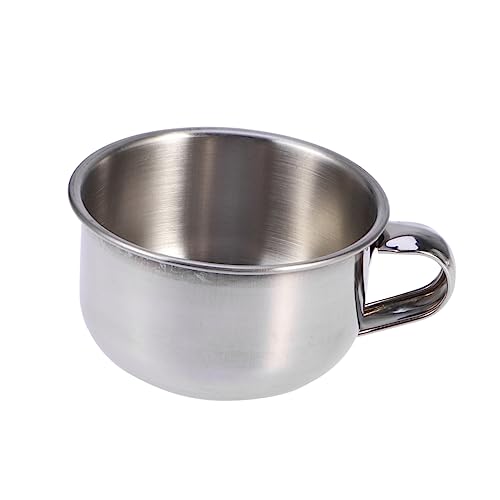PATKAW 1 Pc taza de afeitar jabon afeitar jabon de afeitar jabón afeitar jabón de afeitar shaving soap tapa colador taza de té y platillo bálsamo puesto de té Gel infusor tazón de afeitar