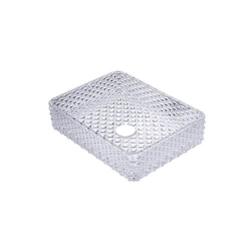 Lavabo-vasque de salle de bains rectangulaire Lavabo-vasque en verre trempé Meuble-lavabo au-dessus du lavabo à montage sur comptoir (Size : Basin Only)