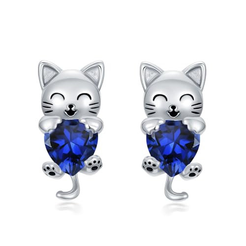 Boucles d'oreilles chat en pierre synthétique : fini les bijoux ternes
