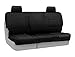 Coverking Custom Fit Rear 60/40 Bench Seat Cover for Select Chevrolet Malibu Models - Neosupreme Solid (Black)