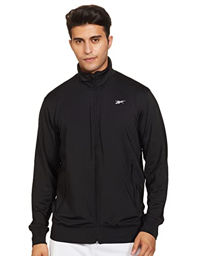 Image of Reebok Men's Cotton Hooded Neck Track Tops